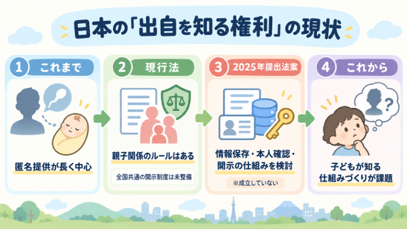日本の出自を知る権利の現状